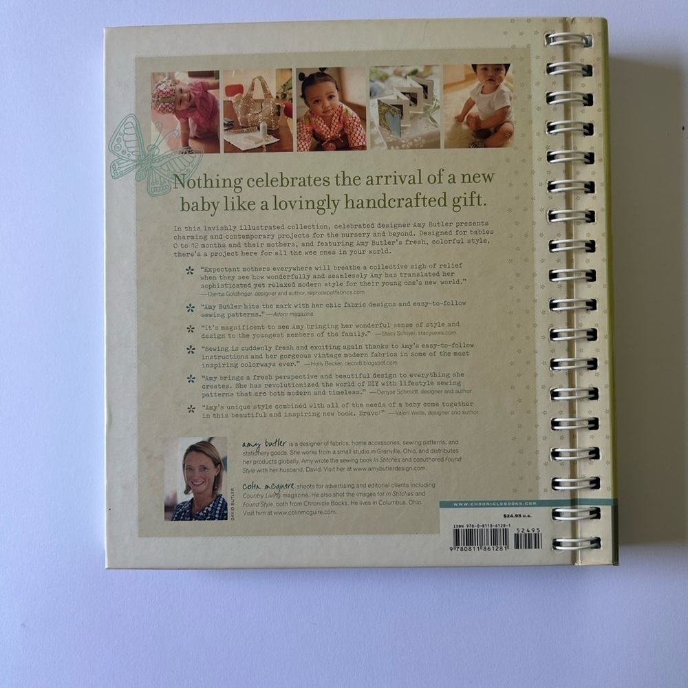 Amy Butler Little Stitches For Little Ones sewing Book With Patterns - Picture 5 of 6
